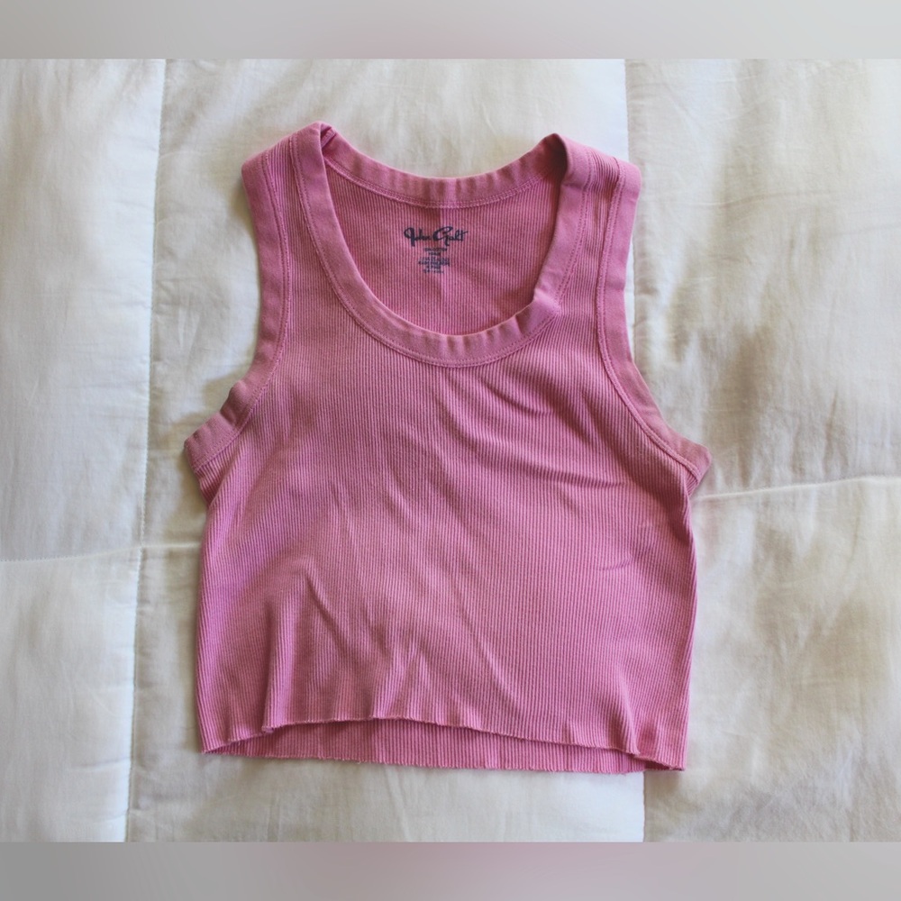 John Galt Cropped Tank (O/S)